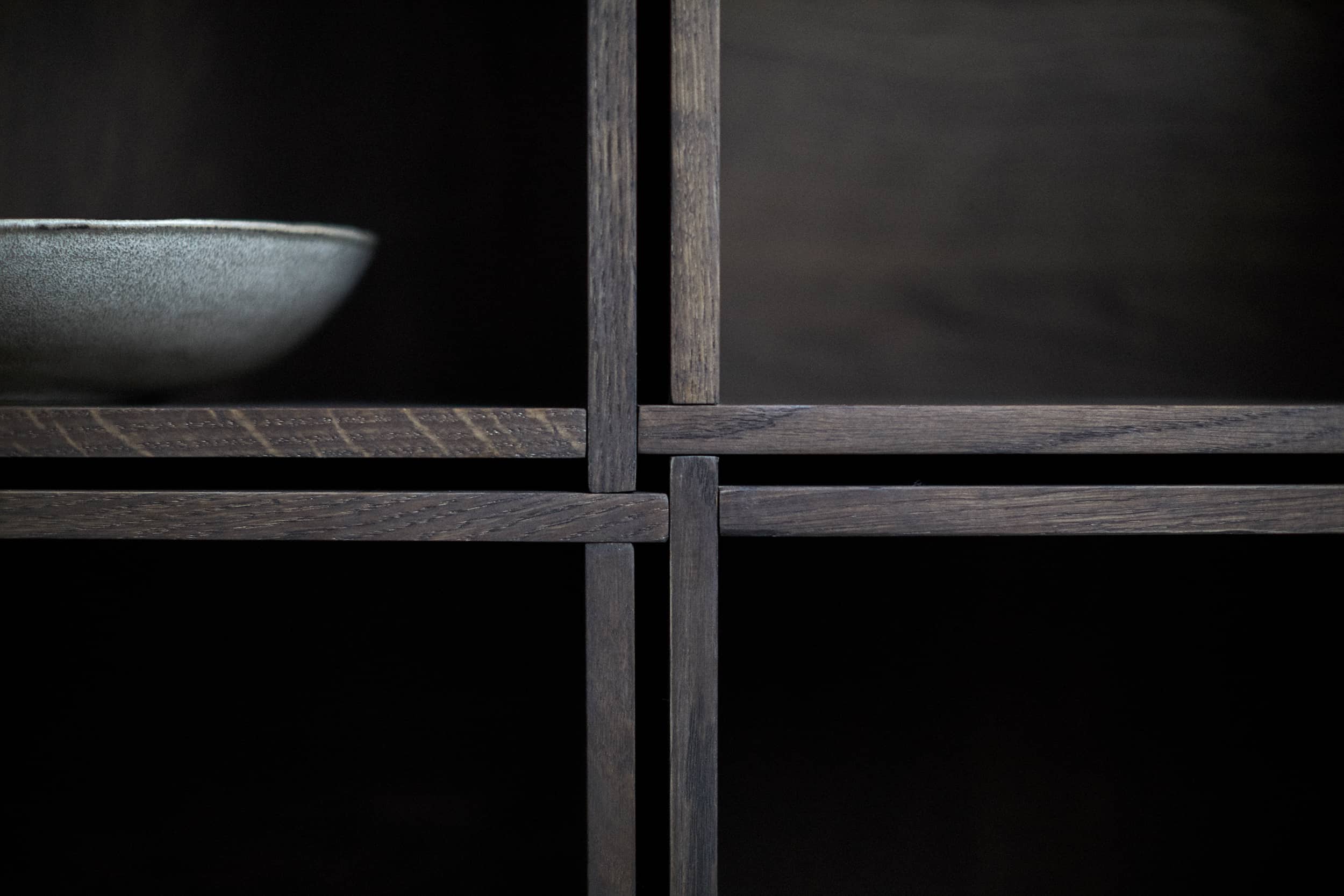 Bookcase Blocks Smoked